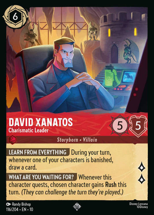 Whispers in the Well - 116/204 - David Xanatos - Charismatic Leader