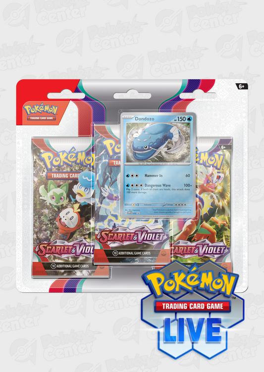 Live Code Card: Scarlet & Violet 3pk: Dondozo