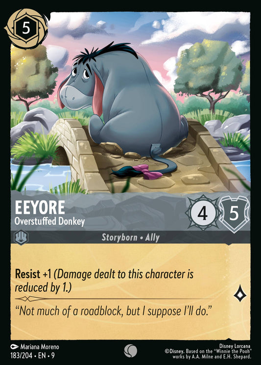 Fabled - 183/204 - Eeyore - Overstuffed Donkey