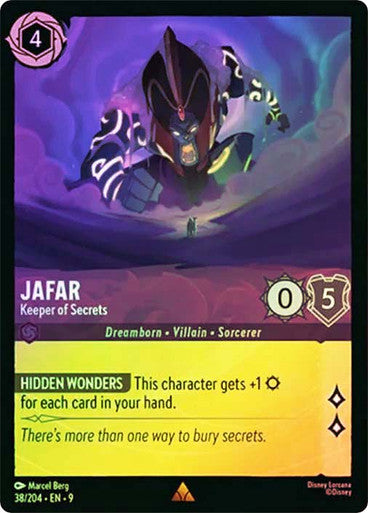 Fabled - 038/204 - Jafar - Keeper of Secrets - Foil