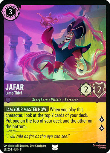 Fabled - 059/204 - Jafar - Lamp Thief - Foil
