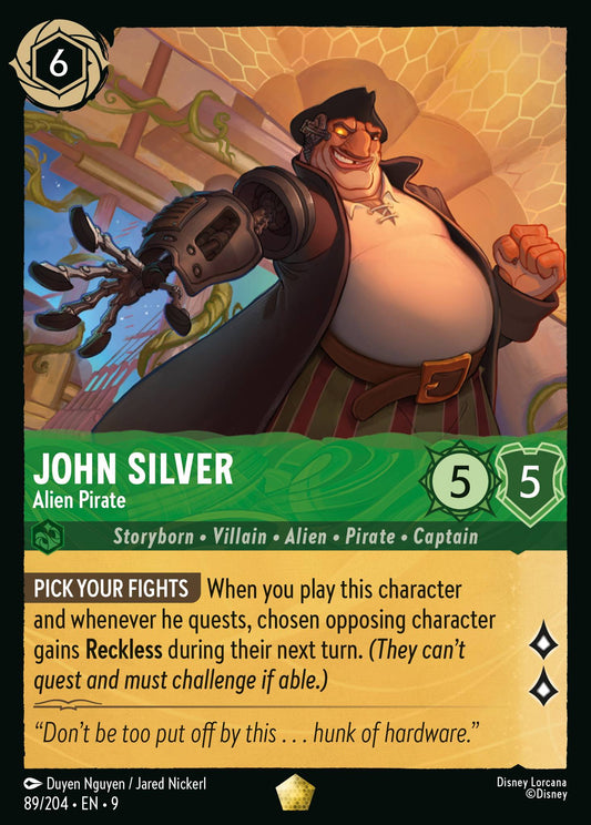 Fabled - 089/204 - John Silver - Alien Pirate