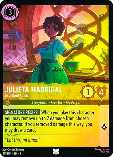 Fabled - 018/204 - Julieta Madrigal - Excellent Cook - Foil