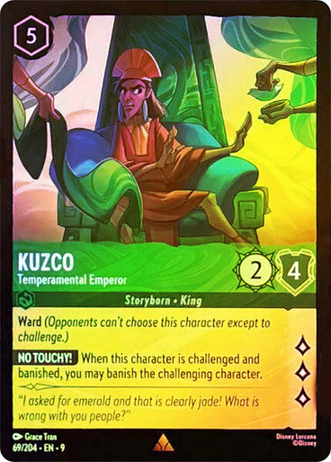 Fabled - 069/204 - Kuzco - Temperamental Emperor - Foil