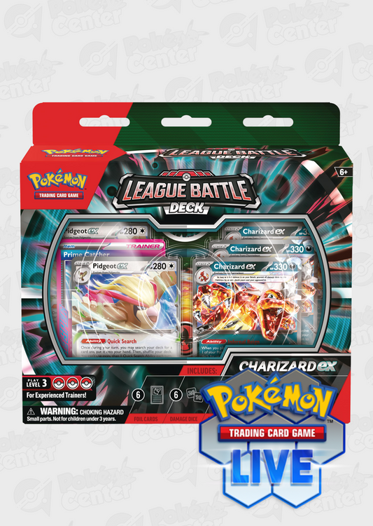Live Code Card: Charizard ex League Battle Deck