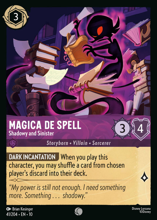 Whispers in the Well - 041/204 - Magica De Spell - Shadowy and Sinister