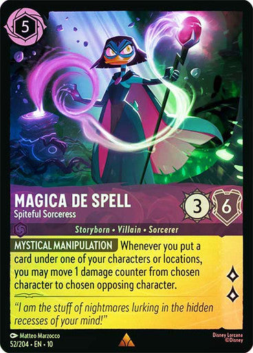 Whispers in the Well - 052/204 - Magica De Spell - Spiteful Sorceress - Foil