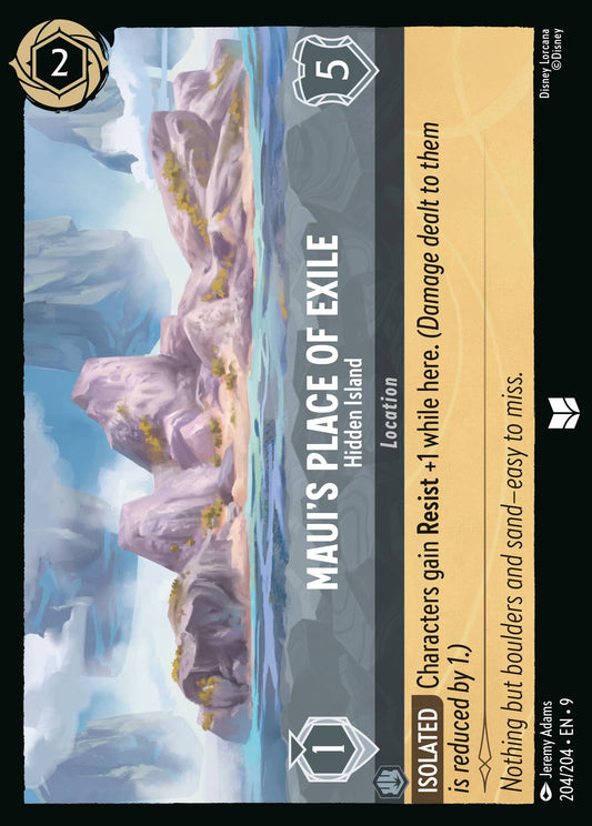 Fabled - 204/204 - Maui's Place of Exile - Hidden Island