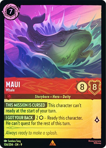 Fabled - 106/204 - Maui - Whale - Foil