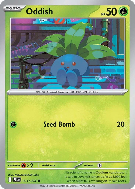 Phantasmal Flames - 001/094 - Oddish