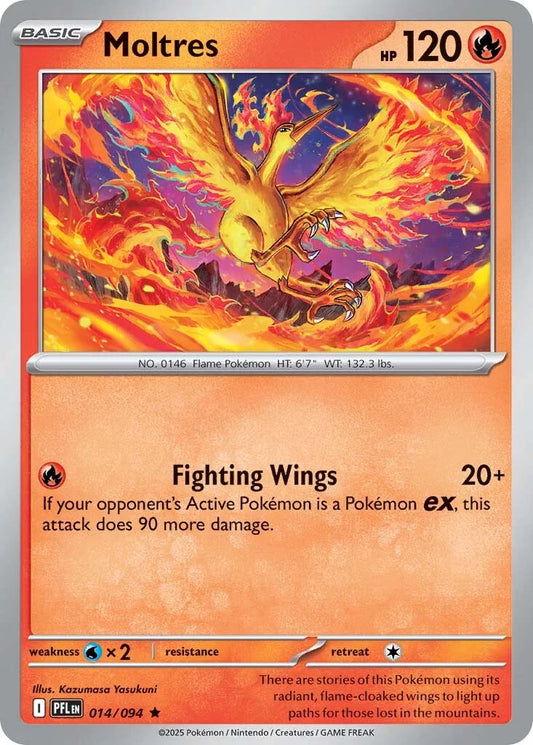 Phantasmal Flames - 014/094 - Moltres - Holo