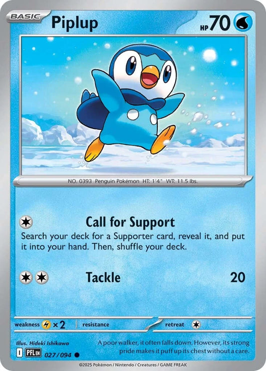 Phantasmal Flames - 027/094 - Piplup