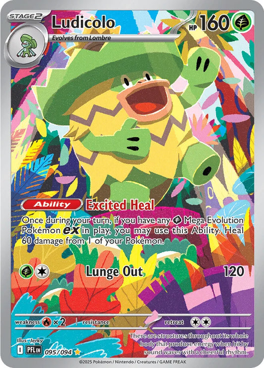 Phantasmal Flames - 095/094 - Ludicolo