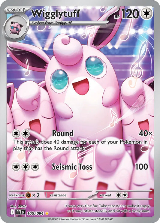 Phantasmal Flames - 105/094 - Wigglytuff
