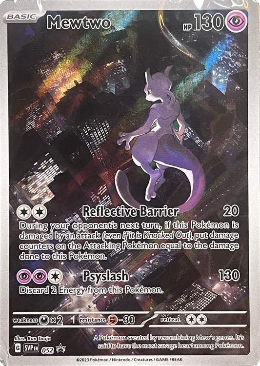 Black Star Promos - SVP052 - Mewtwo (Sealed)