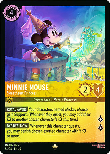 Fabled - 005/204 - Minnie Mouse - Sweetheart Princess - Foil