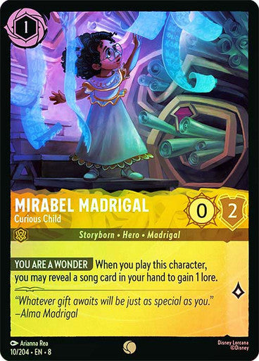 Reign Of Jafar - 010/204 - Mirabel Madrigal - Curious Child - Foil