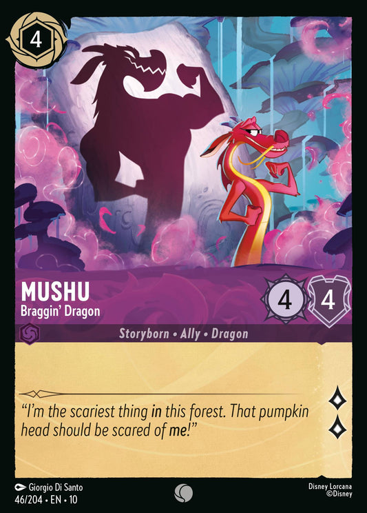 Whispers in the Well - 046/204 - Mushu - Braggin' Dragon