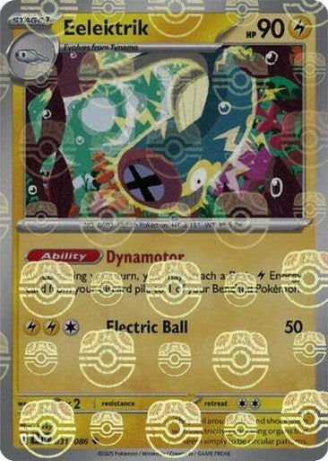 Black Bolt - 031/086 - Eelektrik - Master Ball Reverse Holo