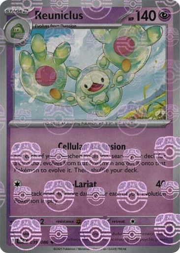 Black Bolt - 039/086 - Reuniclus - Master Ball Reverse Holo