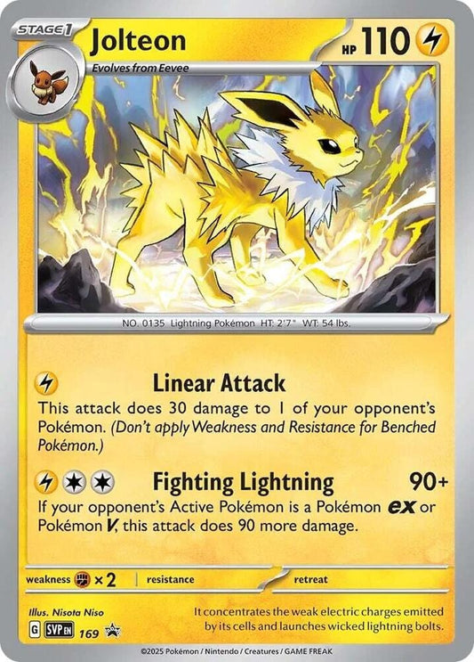 Black Star Promos - SVP169 - Jolteon - Holo