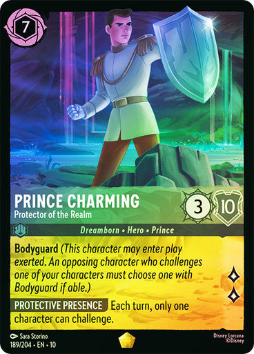 Whispers in the Well - 189/204 - Prince Charming - Protector of the Realm - Foil