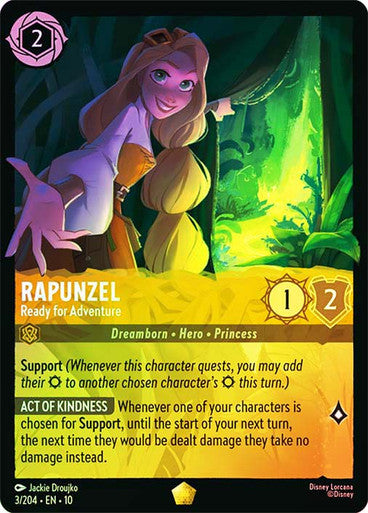 Whispers in the Well - 003/204 - Rapunzel - Ready for Adventure - Foil