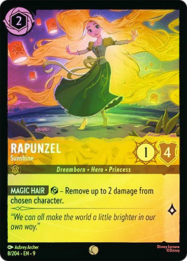 Fabled - 008/204 - Rapunzel - Sunshine - Foil