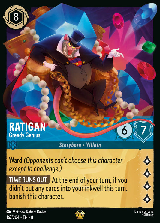 Reign Of Jafar - 167/204 - Ratigan - Greedy Genius