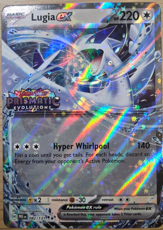 Prismatic Evolutions - 082/131 - Lugia ex (Stamped)