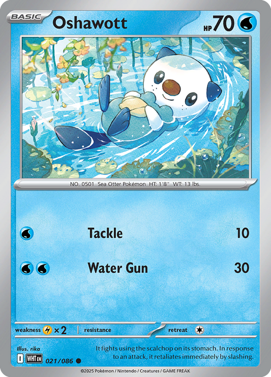 White Flare - 021/086 - Oshawott