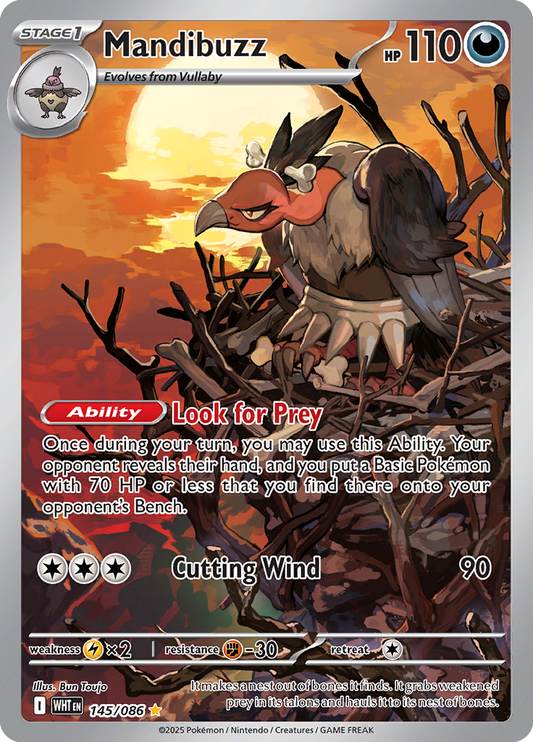 White Flare - 145/086 - Mandibuzz