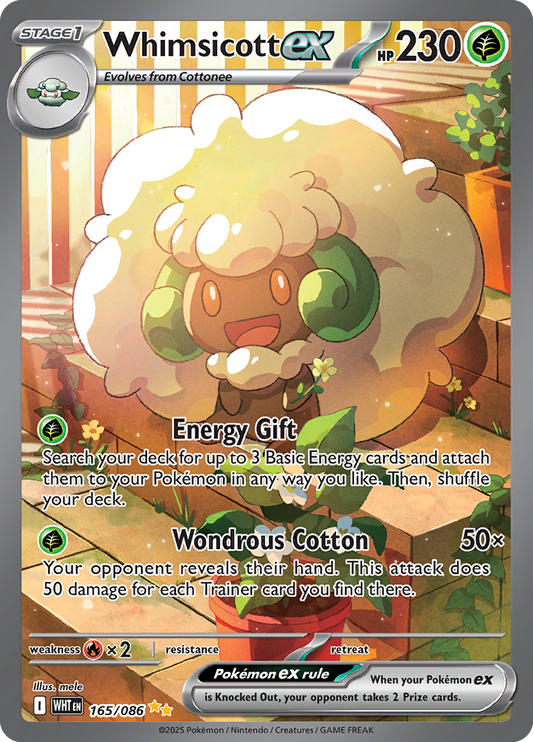 White Flare - 165/086 - Whimsicott ex