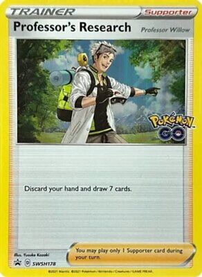 Black Star Promos - SWSH178 - Professor's Research (Professor Willow)