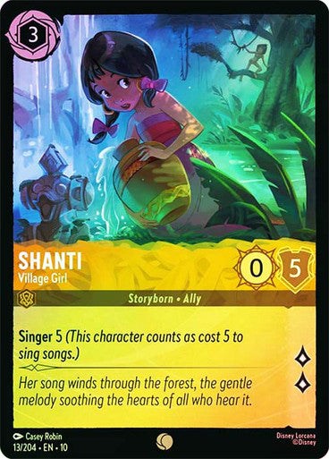 Whispers in the Well - 013/204 - Shanti - Village Girl - Foil
