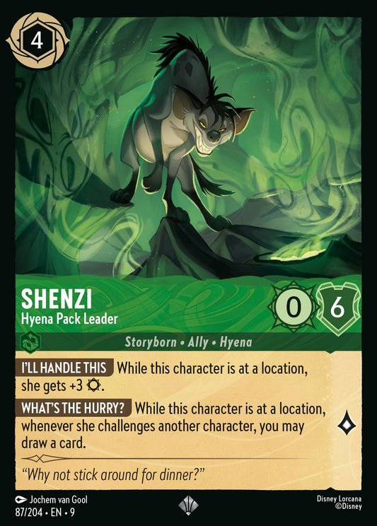 Fabled - 087/204 - Shenzi - Hyena Pack Leader