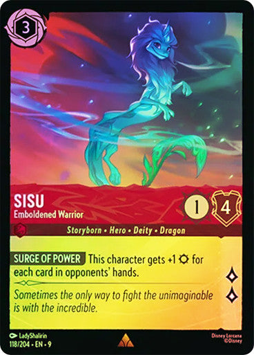 Fabled - 118/204 - Sisu - Emboldened Warrior - Foil