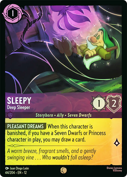 Wilds Unknown - 044/204 - Sleepy - Deep Sleeper - Foil
