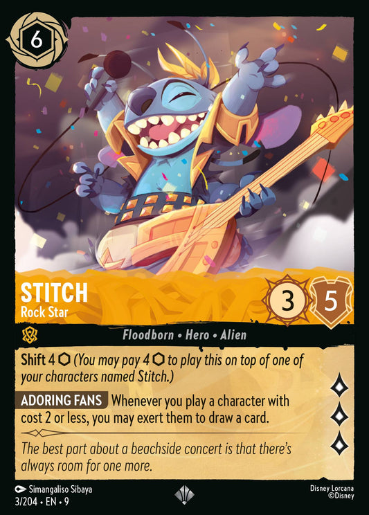 Fabled - 003/204 - Stitch - Rock Star