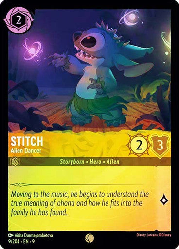 Fabled - 009/204 - Stitch - Alien Dancer - Foil