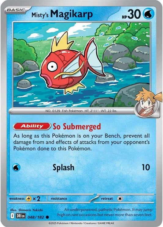 Destined Rivals - 048/182 - Misty's Magikarp