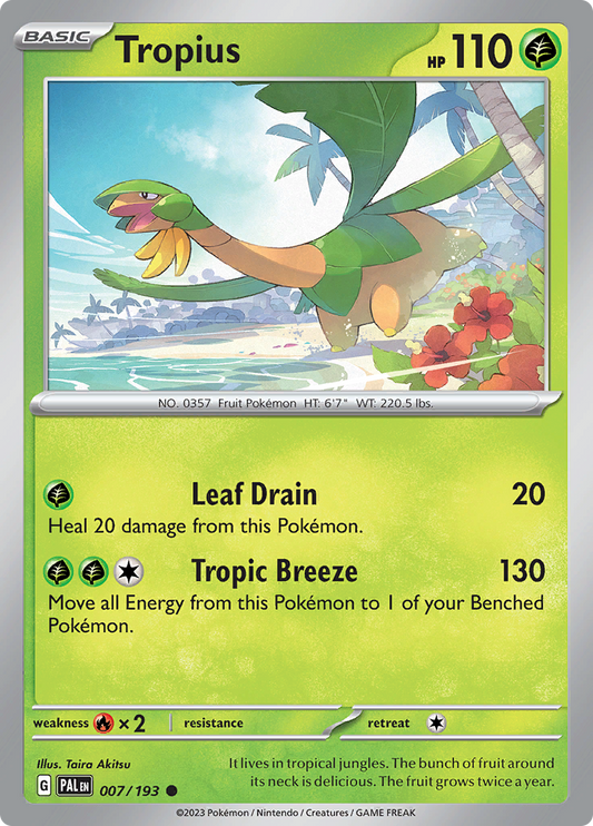 Paldea Evolved - 007/193 - Tropius