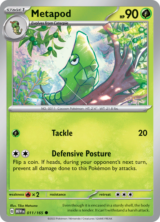 151 - 011/165 - Metapod