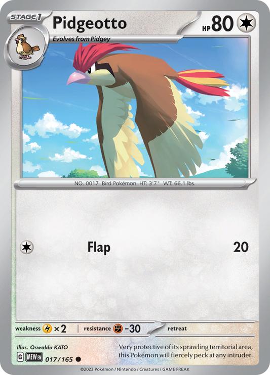 151 - 017/165 - Pidgeotto