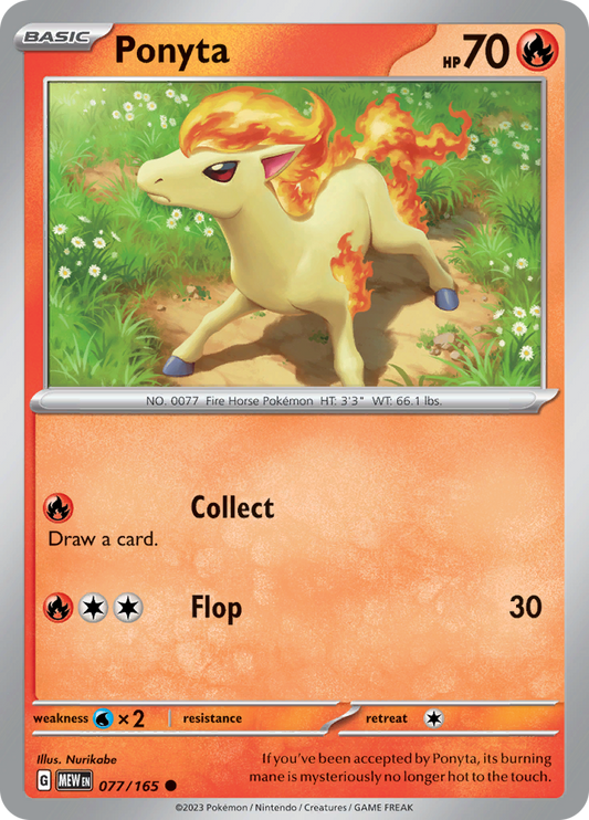 151 - 077/165 - Ponyta
