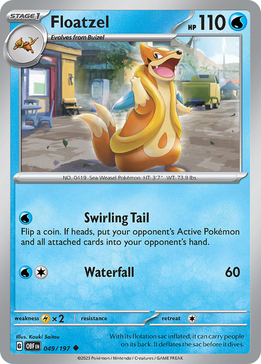 Obsidian Flames - 049/197 - Floatzel