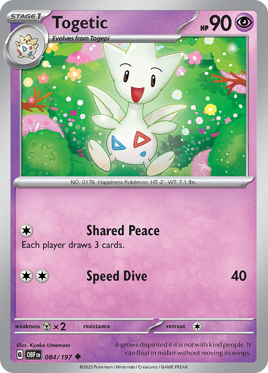 Obsidian Flames - 084/197 - Togetic