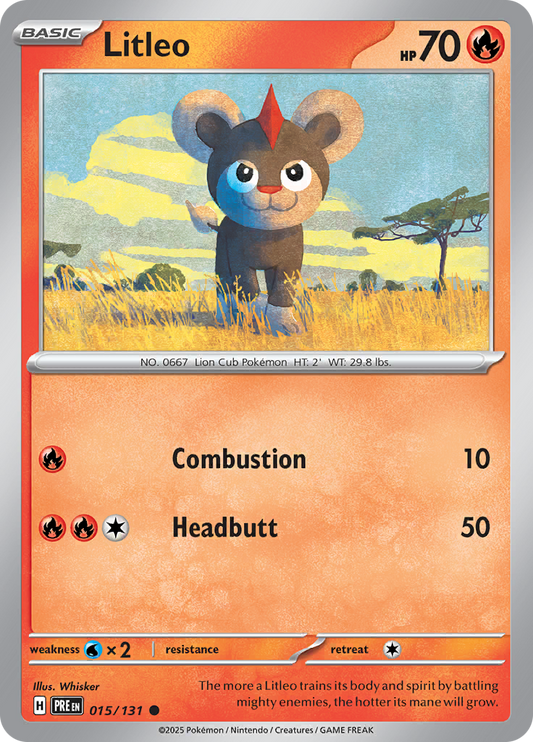 Prismatic Evolutions - 015/131 - Litleo