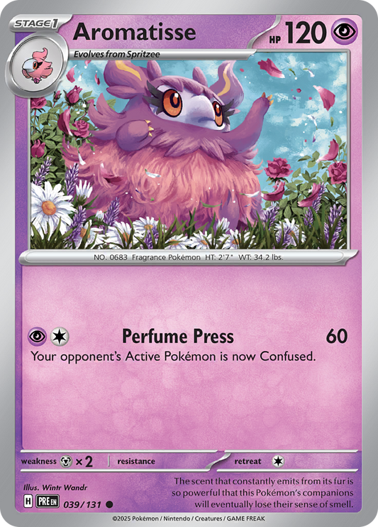 Prismatic Evolutions - 039/131 - Aromatisse