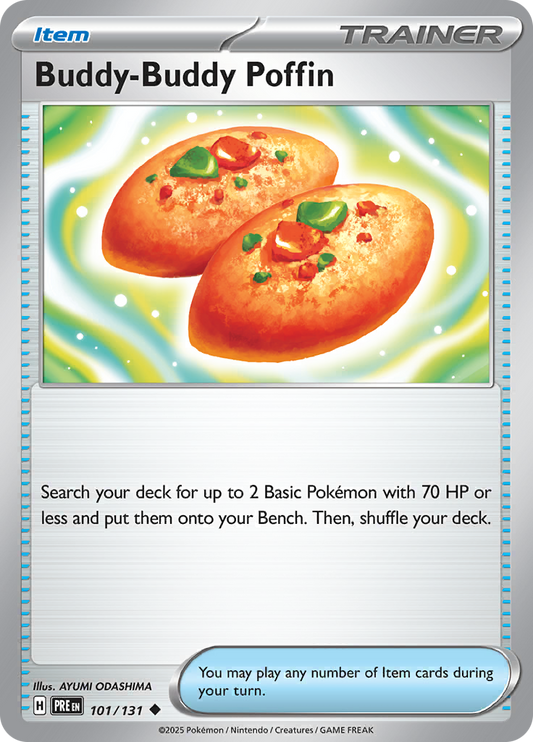 Prismatic Evolutions - 101/131 - Buddy-Buddy Poffin